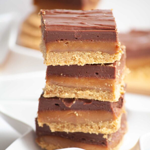 No-bake Scottish millionaire's slice