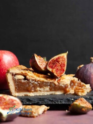 Apple and fig pie