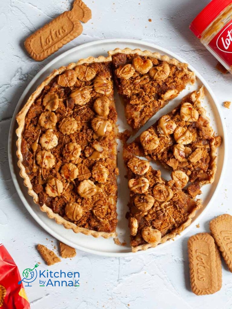 Biscoff apple pie