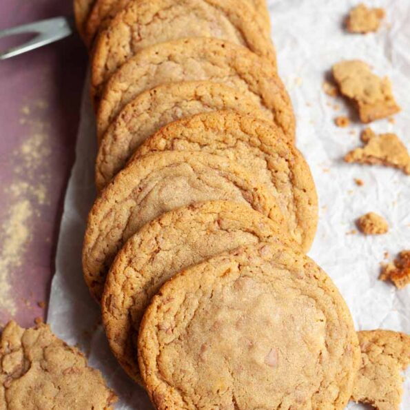 Malted milk and Maltesers cookies