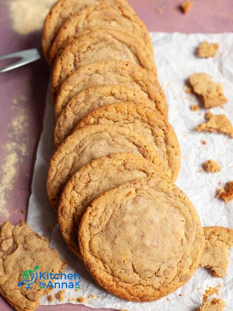 Malted milk and Maltesers cookies