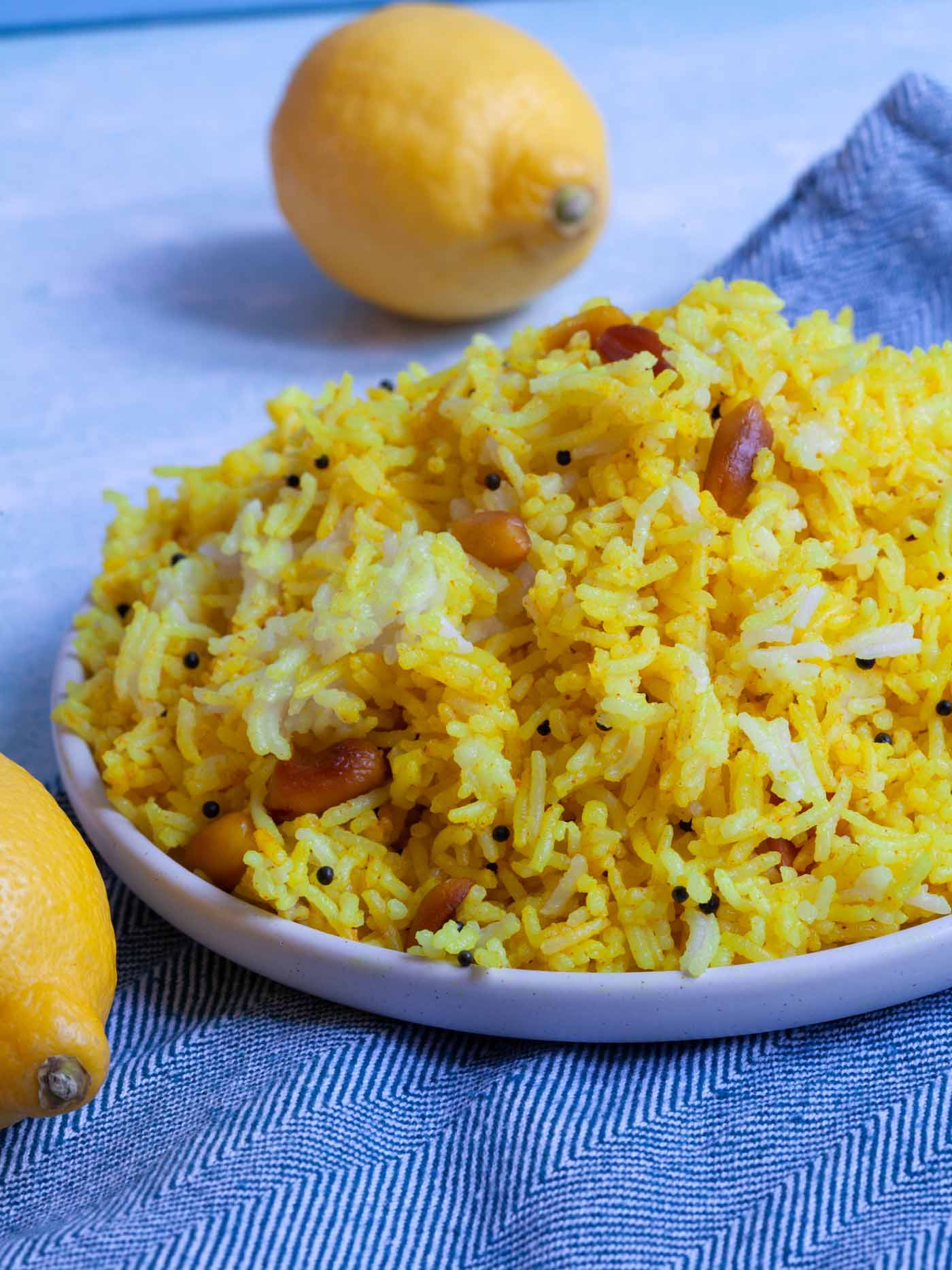 South Indian lemon rice