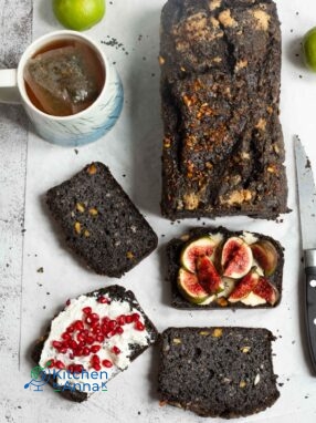 Low-carb-sesame-seeds-bread