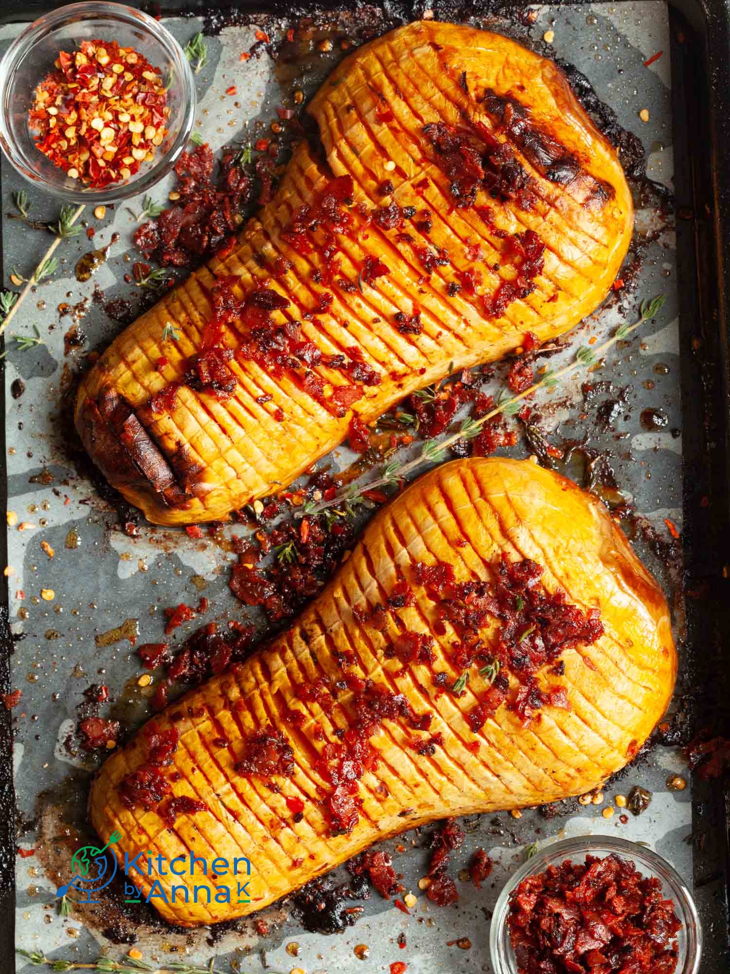 hasselback-butternut-squash-with-chorizo