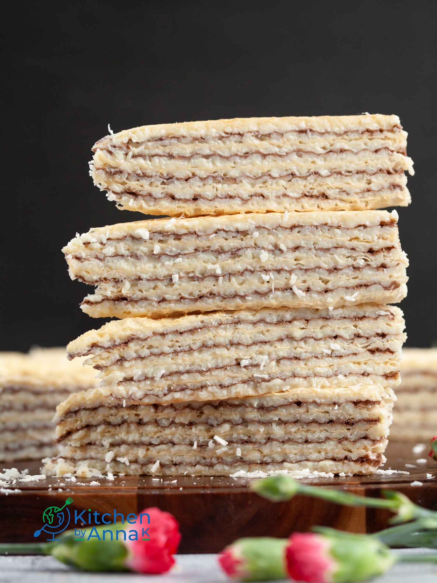 Polish coconut wafers