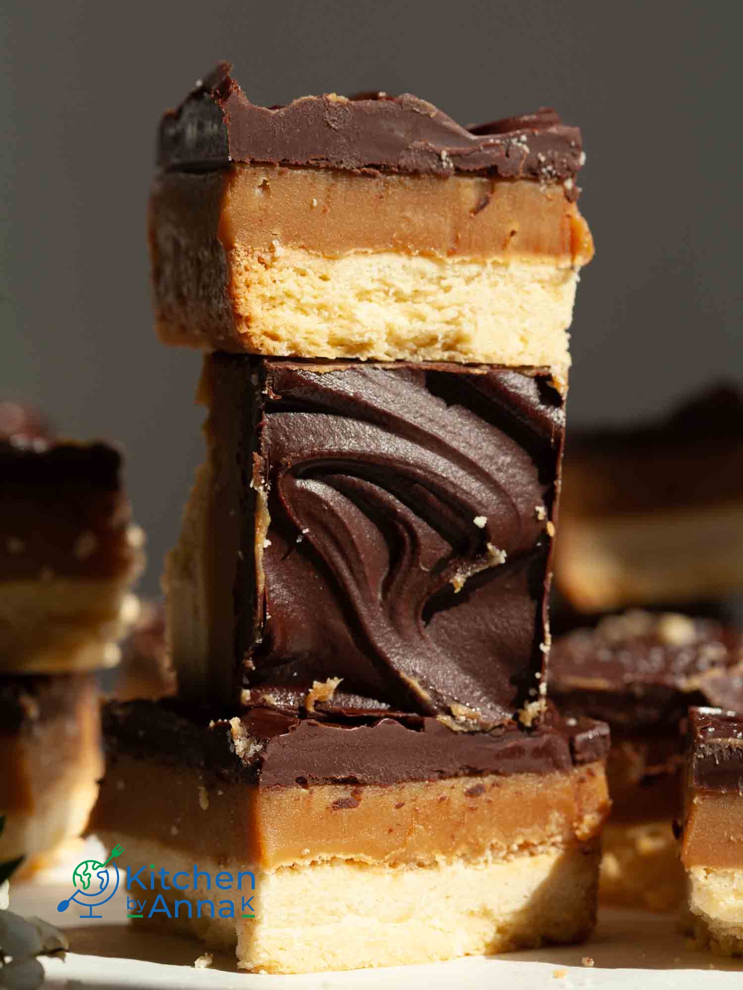 Scottish millionaire's caramel shortbread