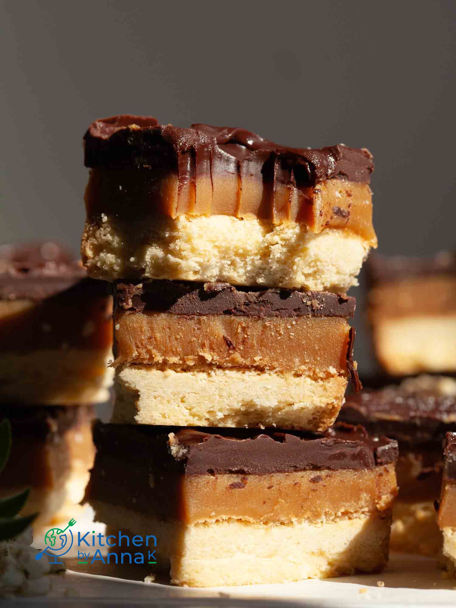 Scottish millionaires caramel shortbread