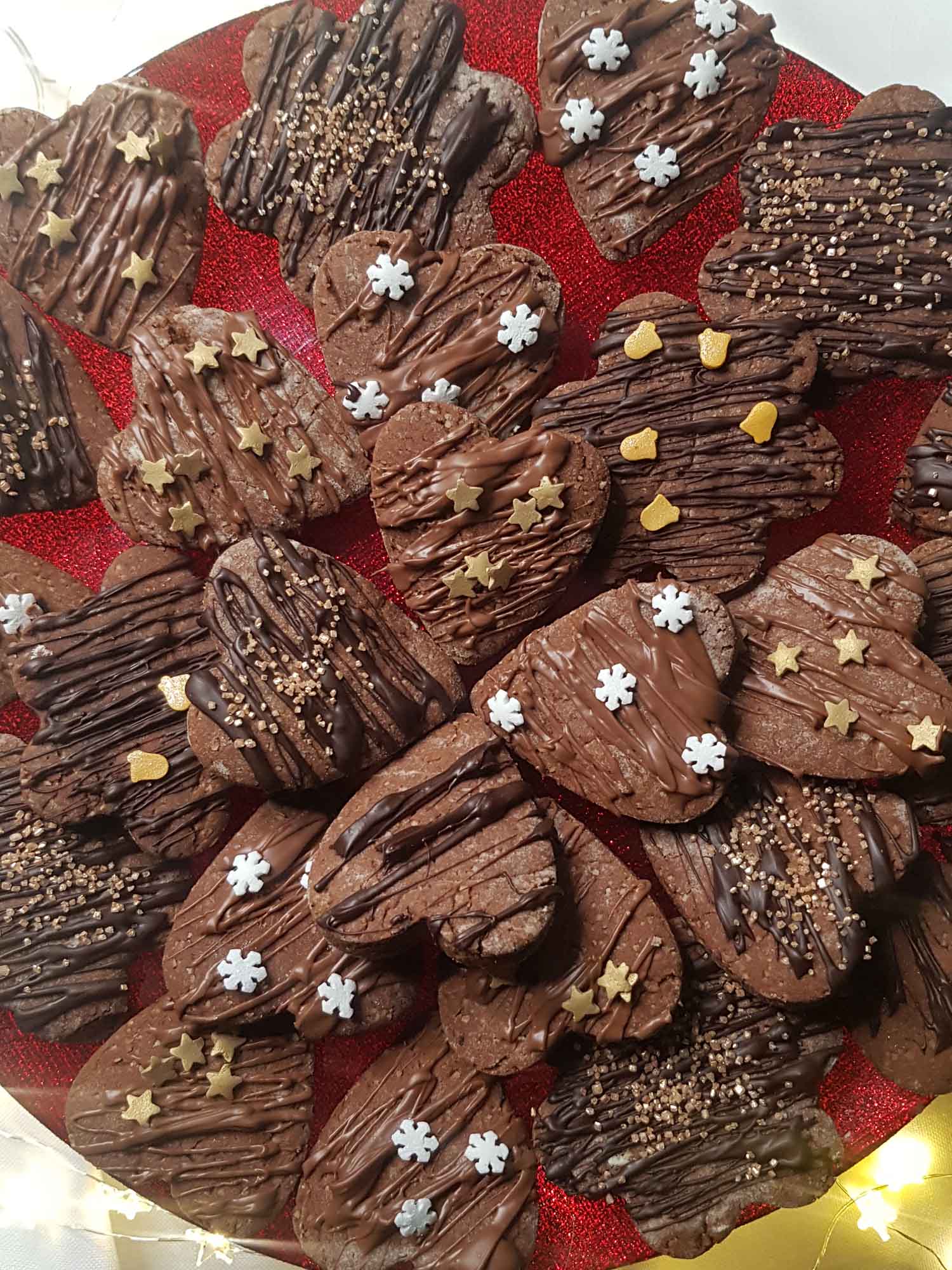 Lebkuchen German honey gingerbread cookies