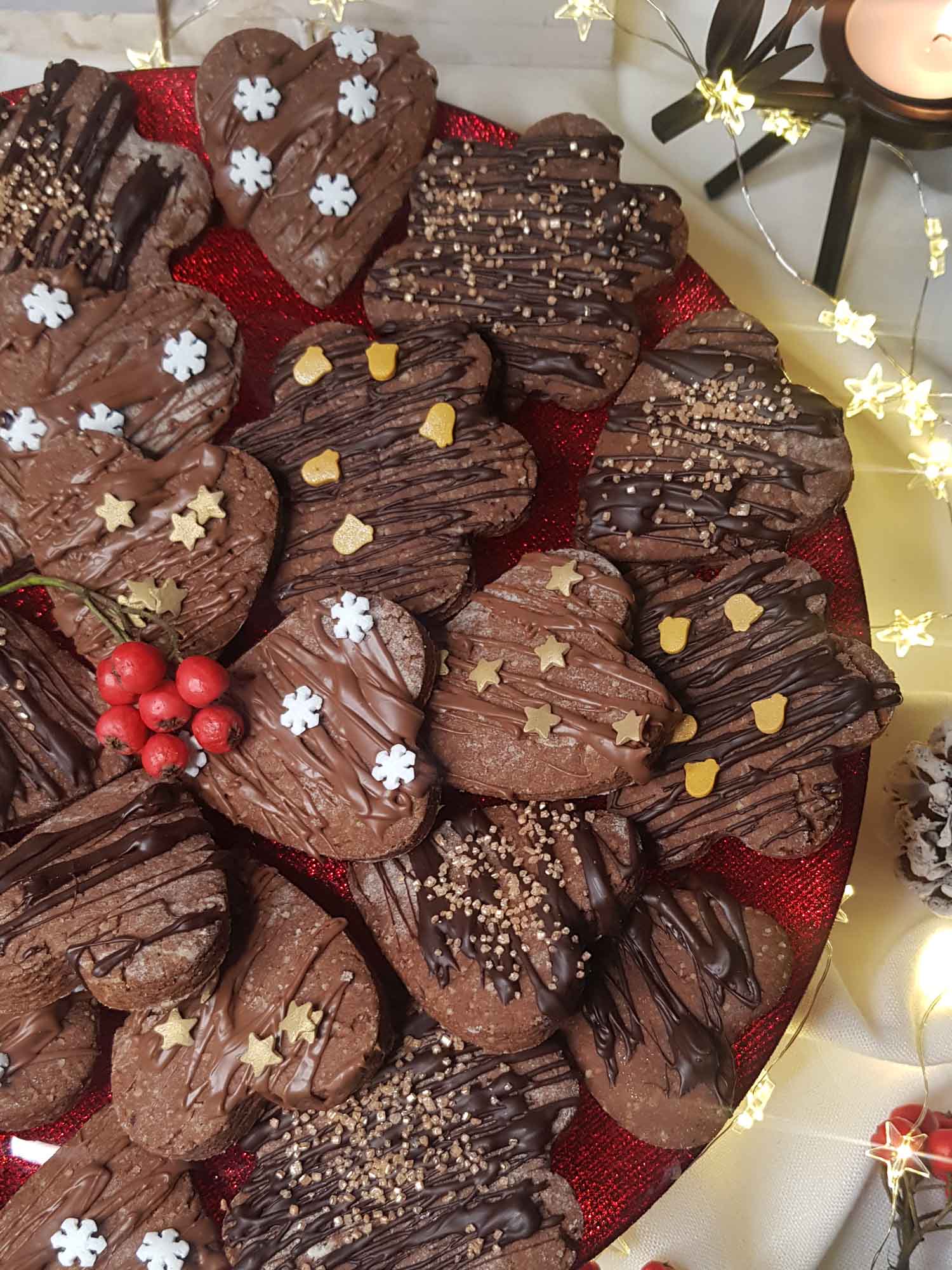 Lebkuchen German honey gingerbread cookies