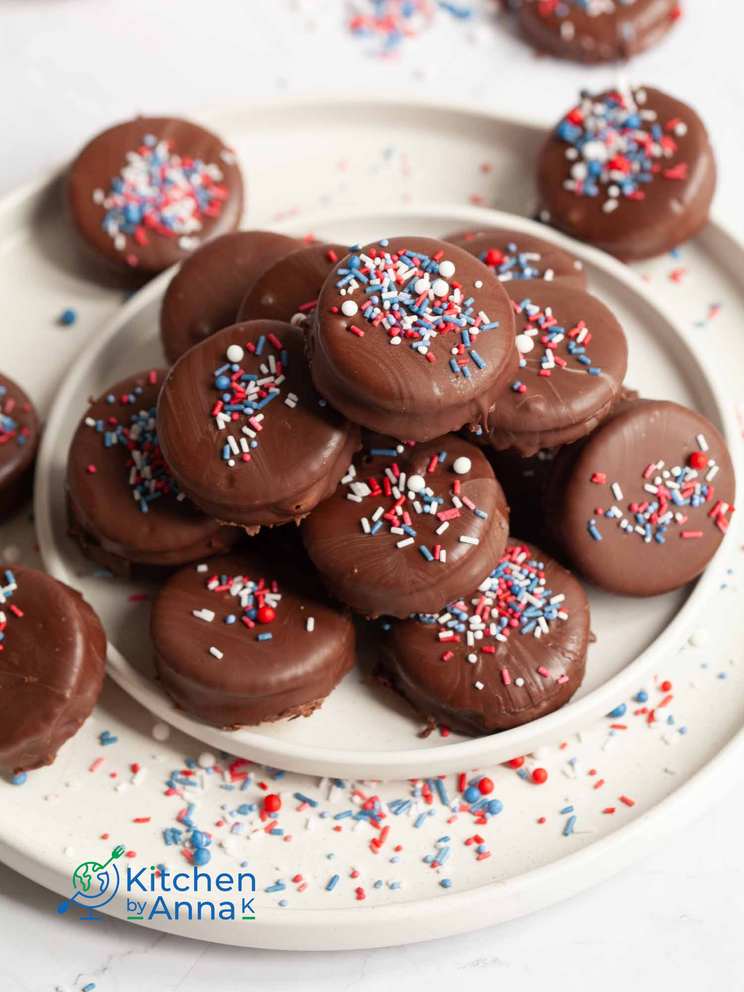 No-bake salted caramel ritz cookies