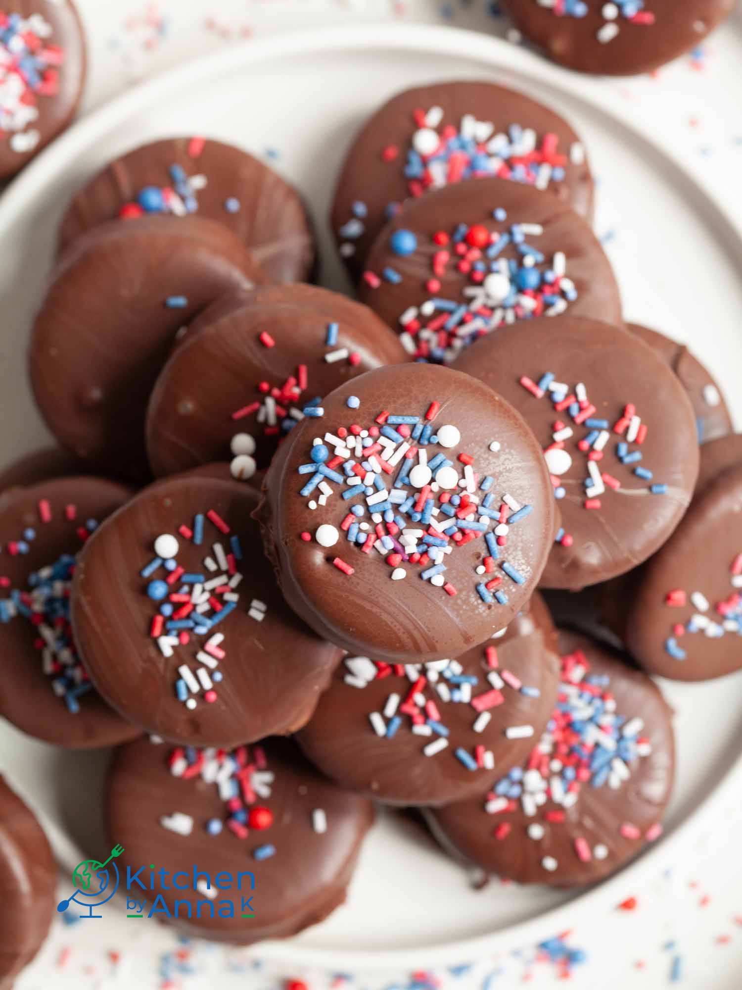 No-bake salted caramel ritz cookies