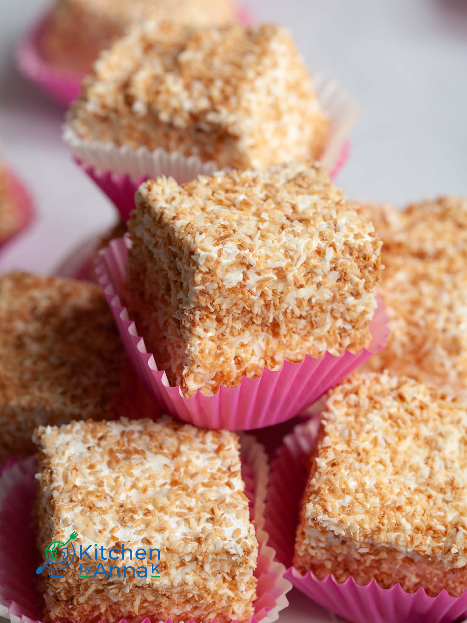 Homemade toasted coconut marshmallows