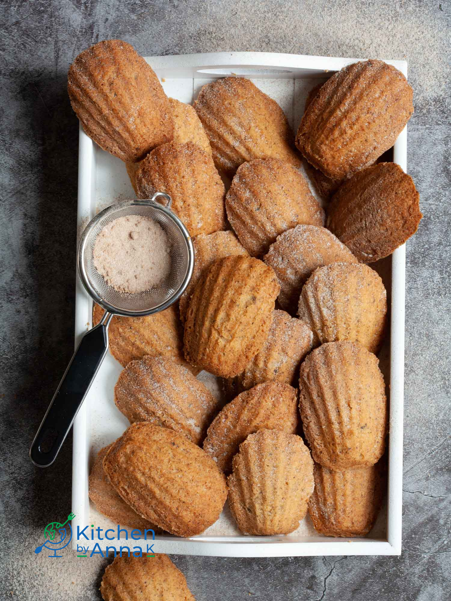 Miso and brown butter shortbread