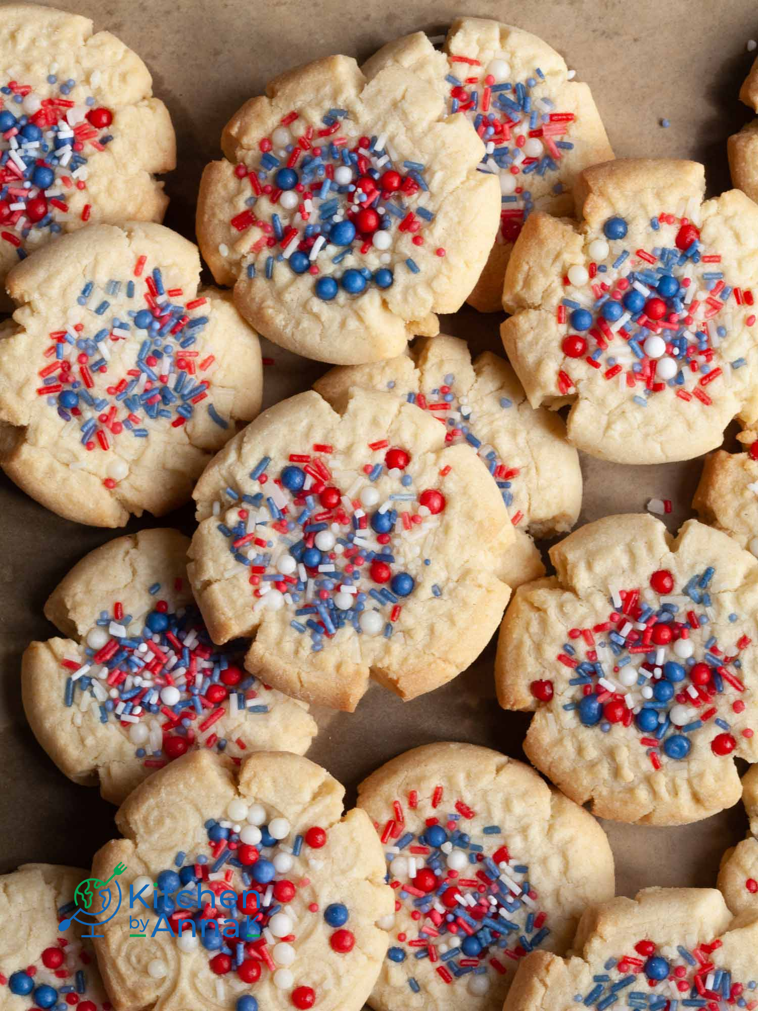 Whipped shortbread cookies