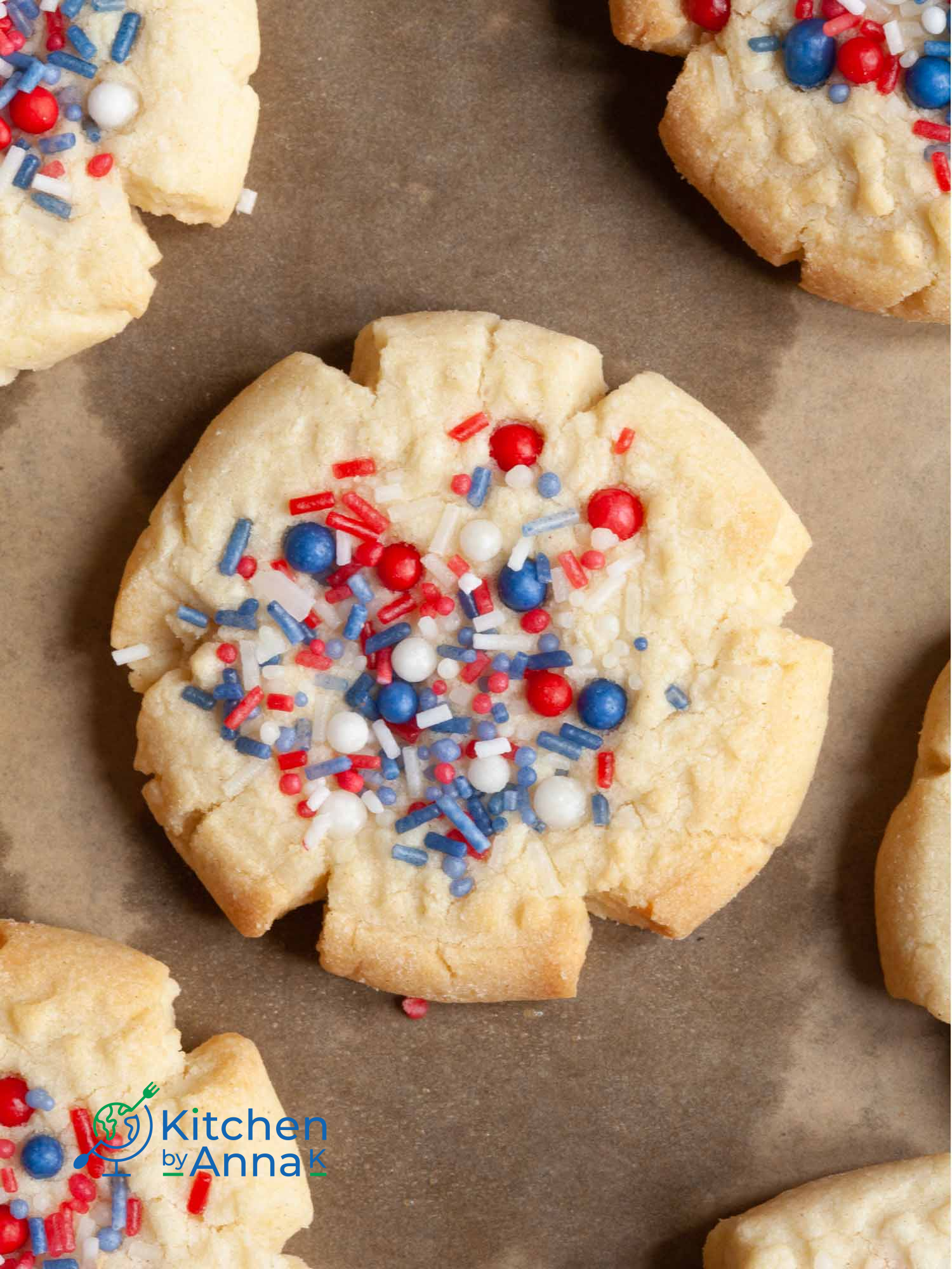 Whipped shortbread cookies