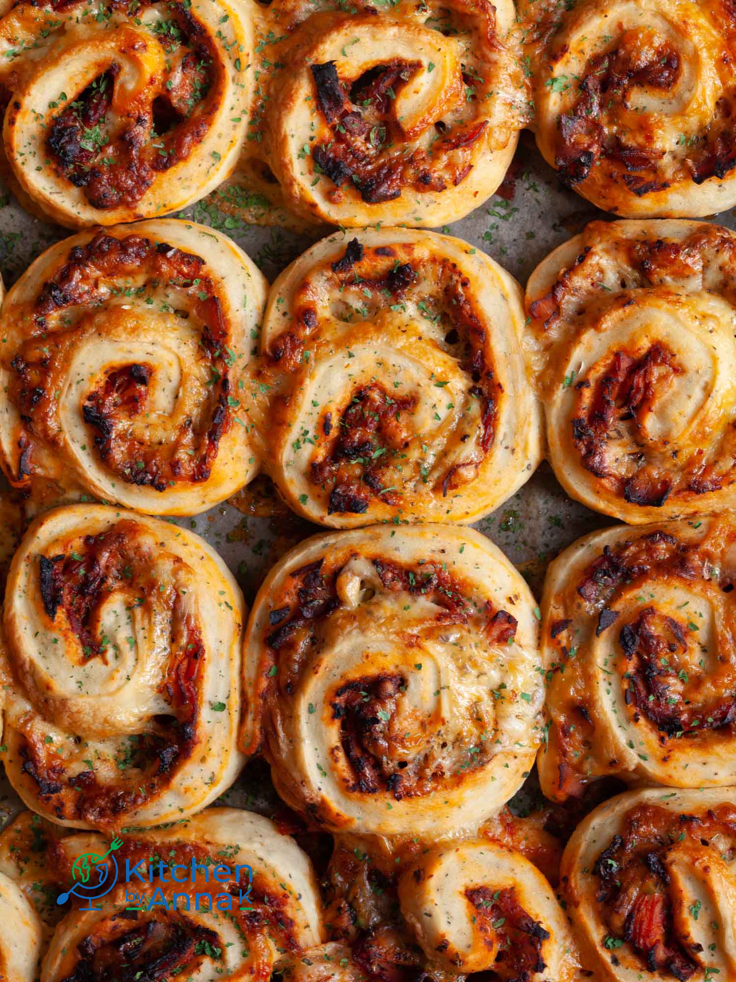 Overnight soft pizza rolls