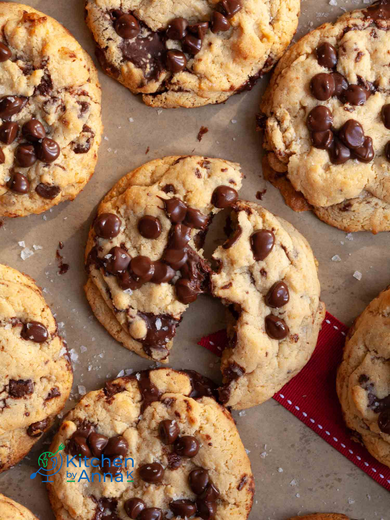 Powdered milk chocolate chip cookies