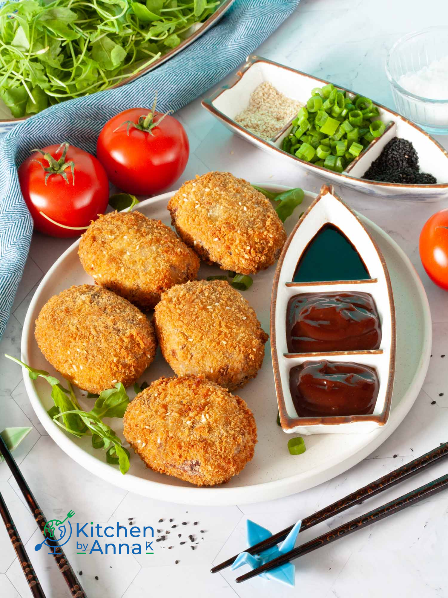 Korokke Japanese beef and potato croquettes