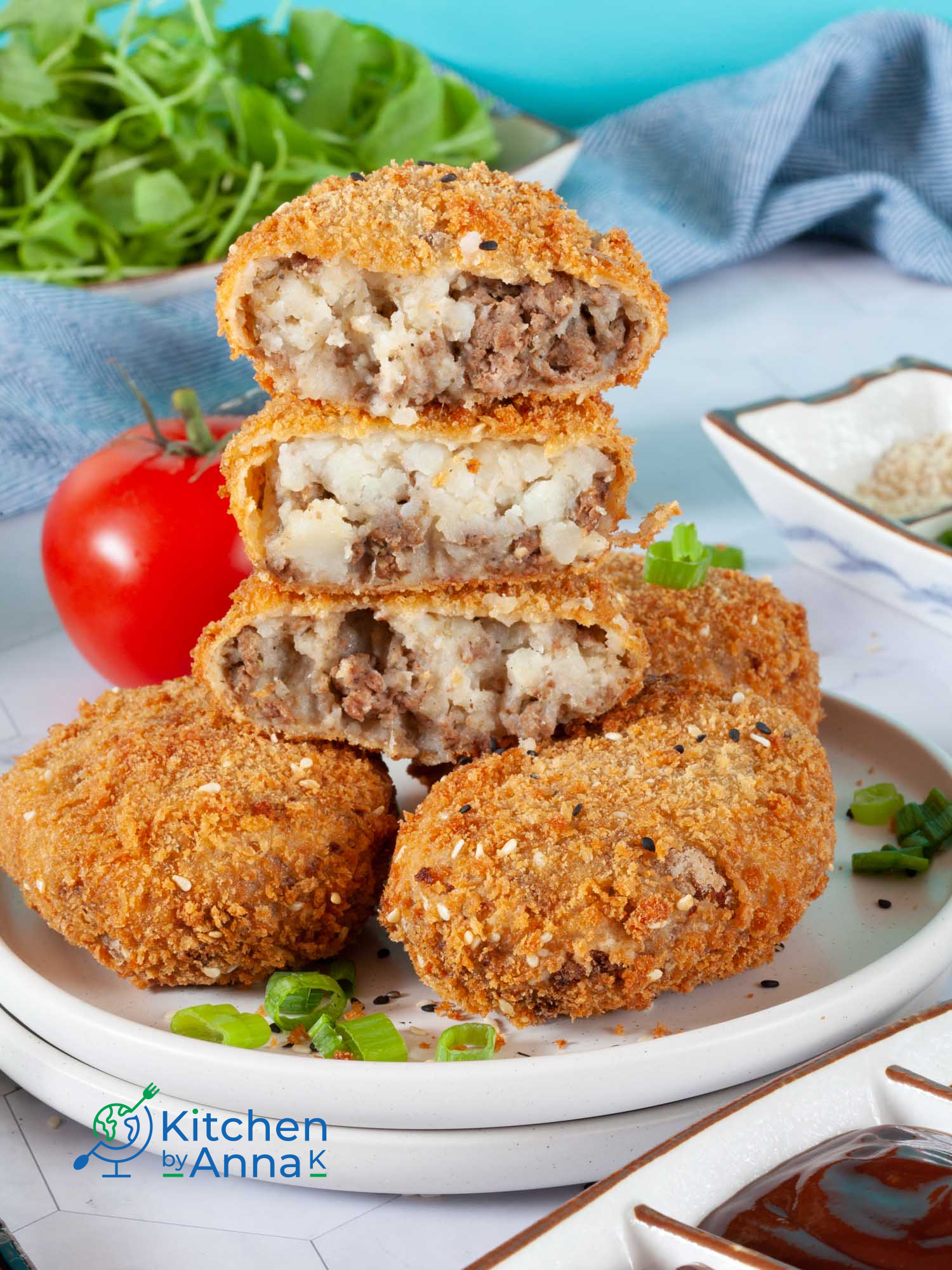 Korokke Japanese beef and potato croquettes