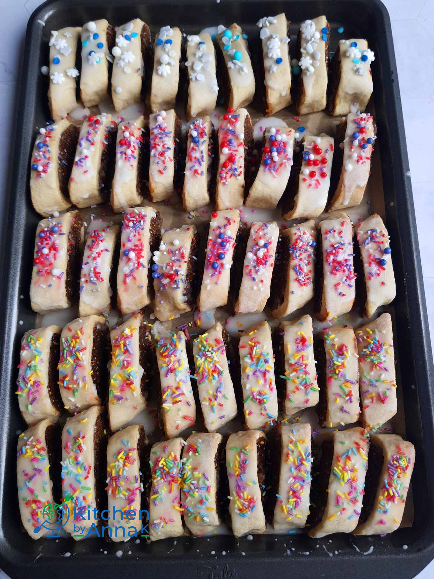 Cucidati Italian fig cookies