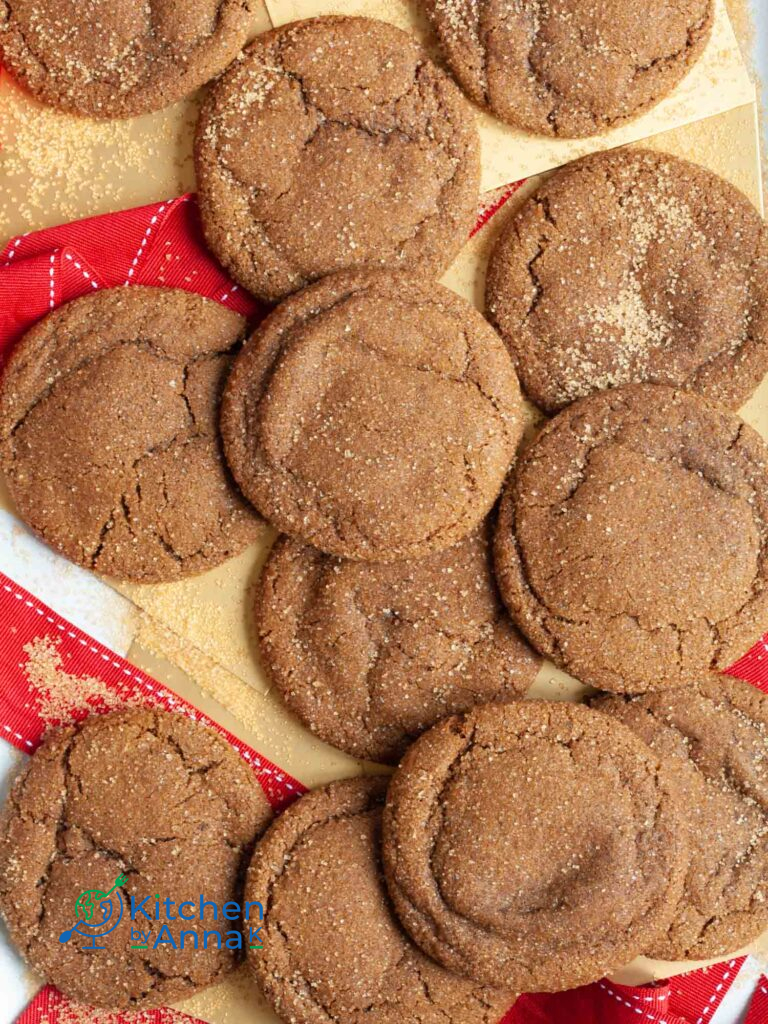 Gingerbread and molasses cookies