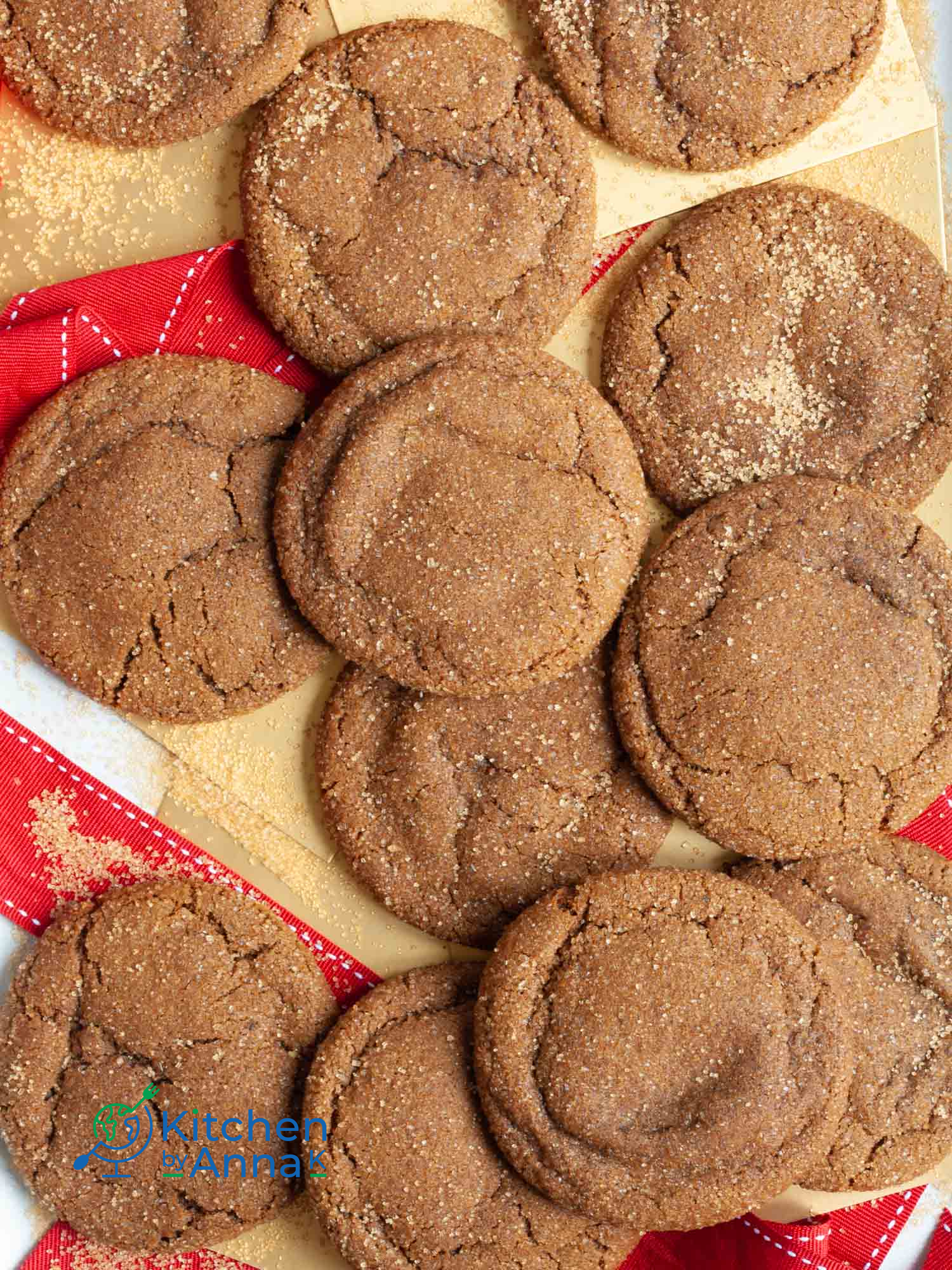Gingerbread and molasses cookies