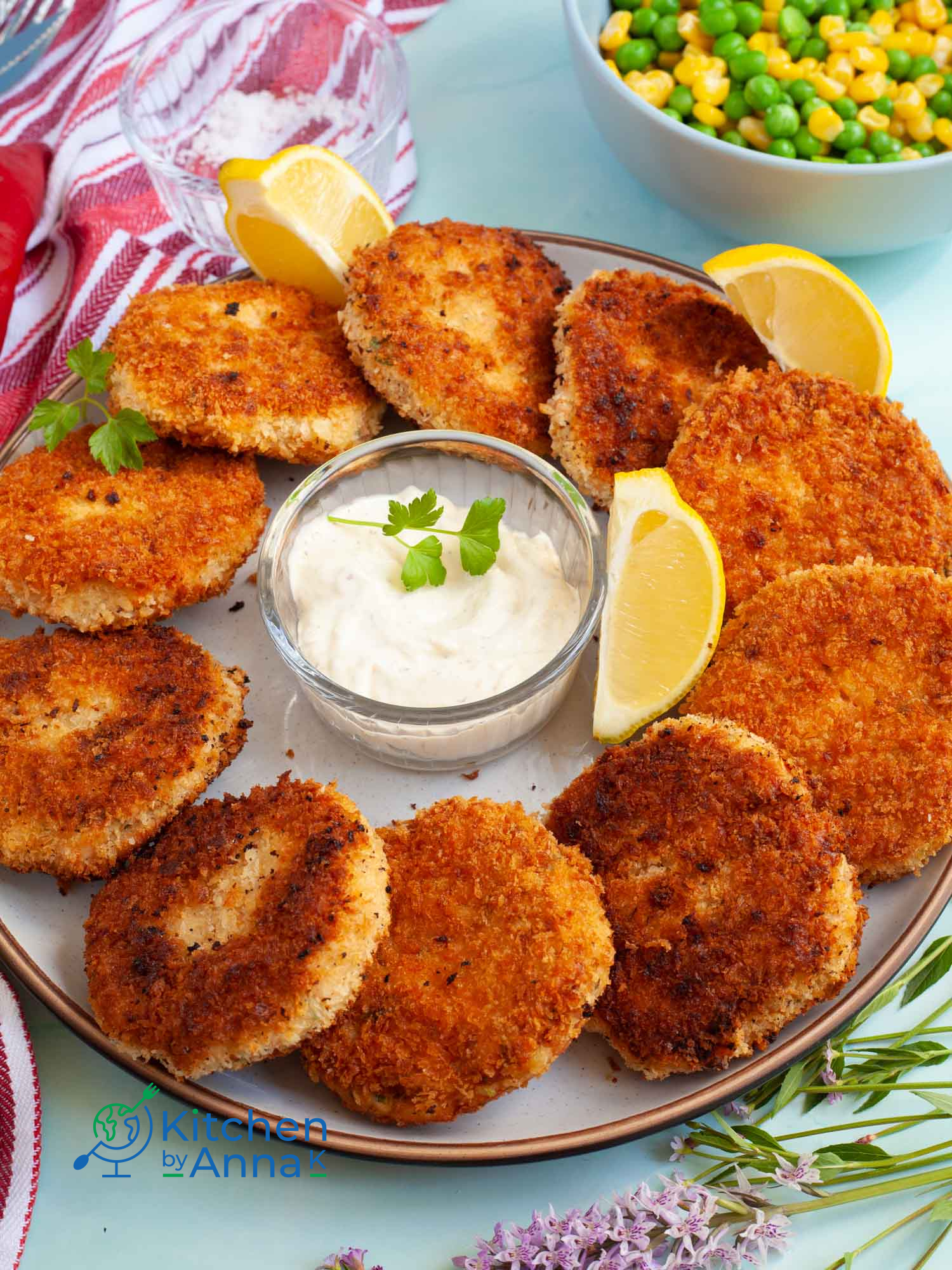 Salmond and chives fishcakes