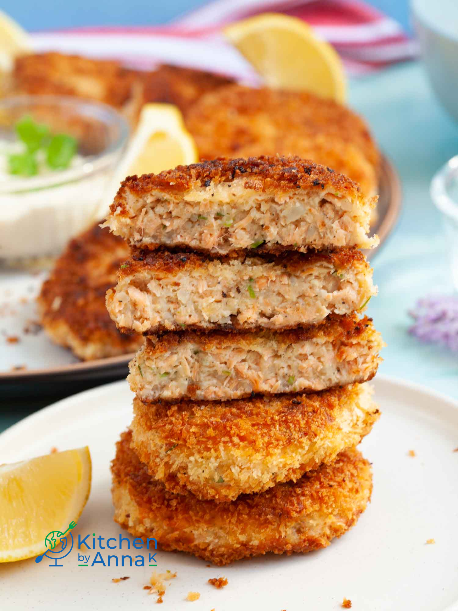 Salmond and chives fishcakes