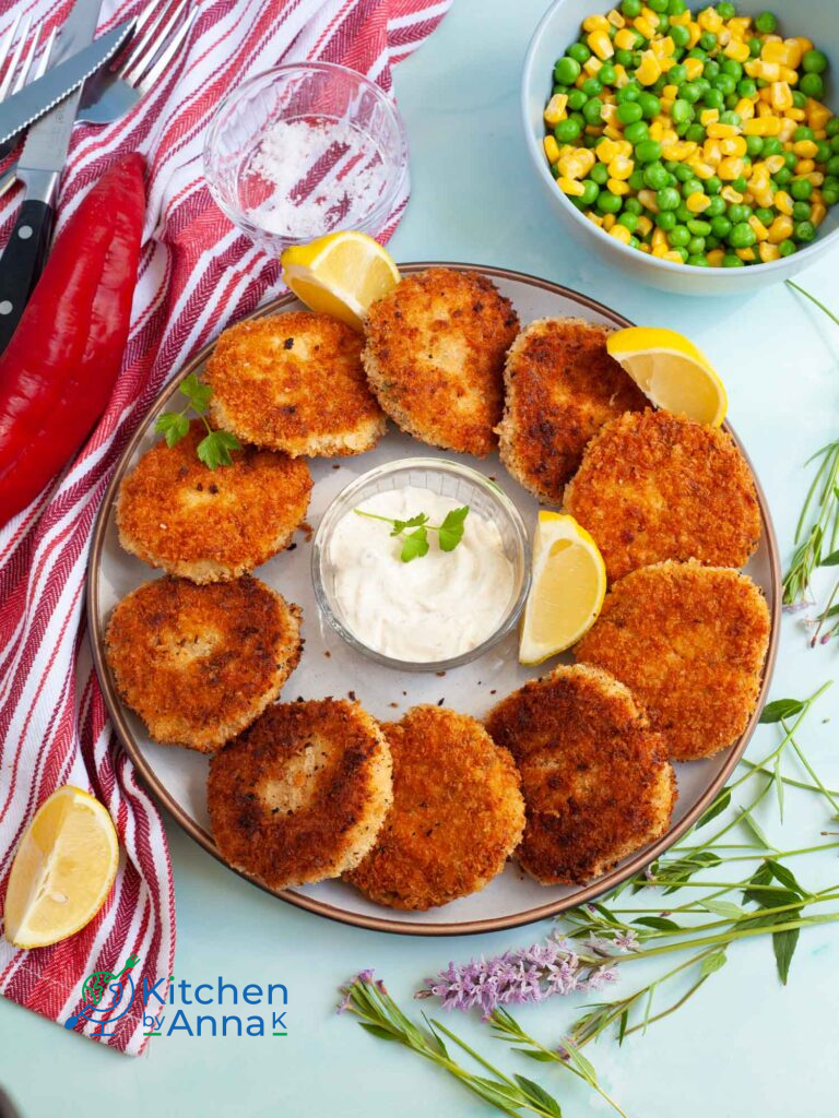 Salmond and chive fishcakes