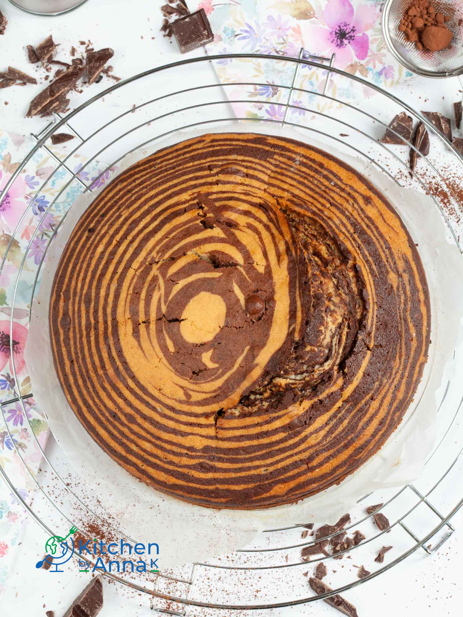 Zebra cake