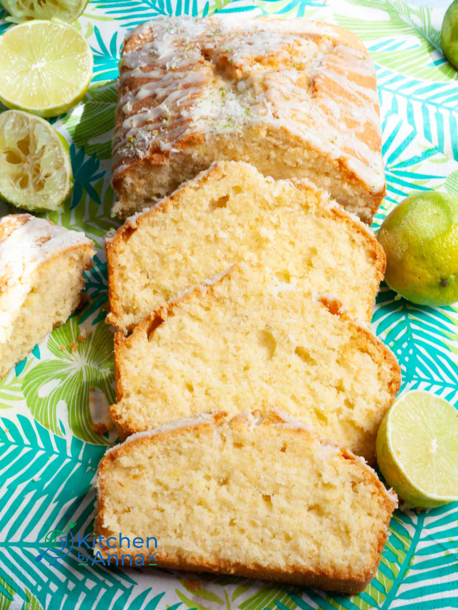 Lime and coconut cake